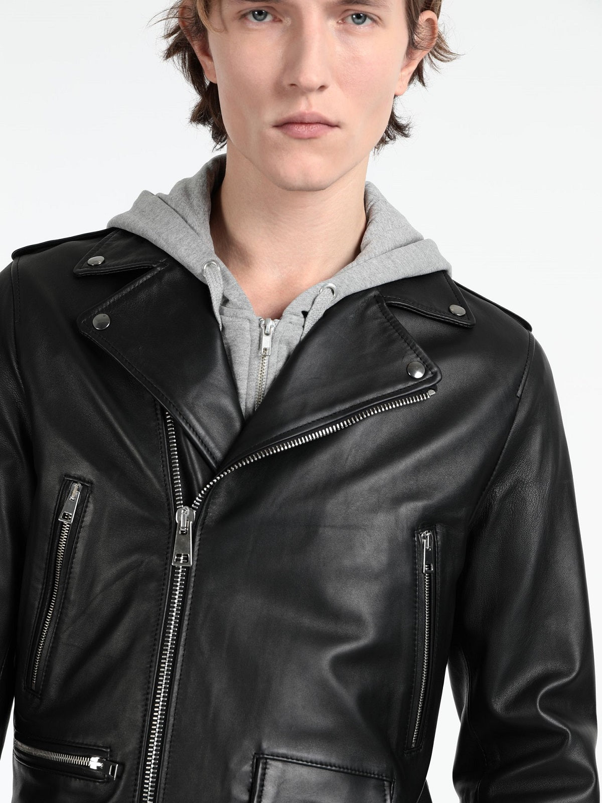 Men's Trendy Biker Leather Jacket