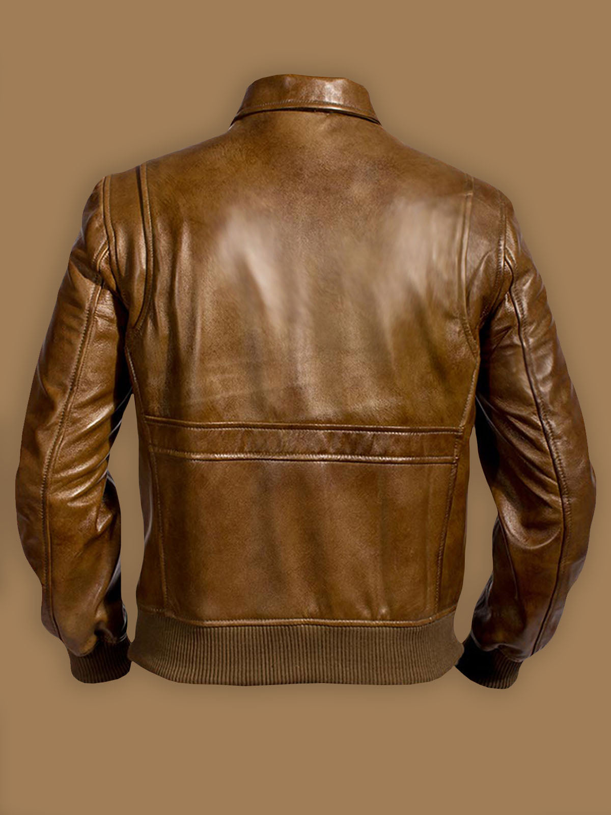 Avanzar Leather Men’s Traditional Brown Leather Jacket