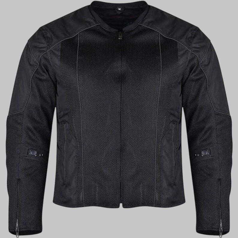 Men 3 Season Mesh Textile CE Armor Motorcycle Jacket