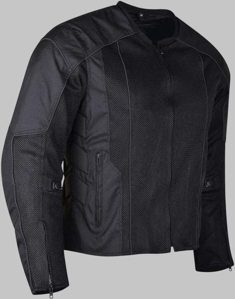 Men 3 Season Mesh Textile CE Armor Motorcycle Jacket