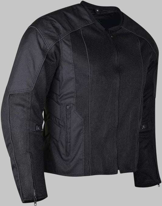 Men 3 Season Mesh Textile CE Armor Motorcycle Jacket