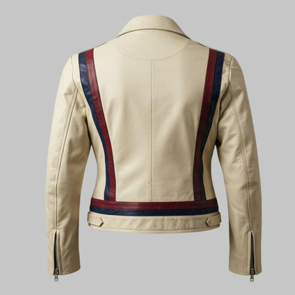 Men Retro Style Custom Fit Motorcycle Leather Jacket