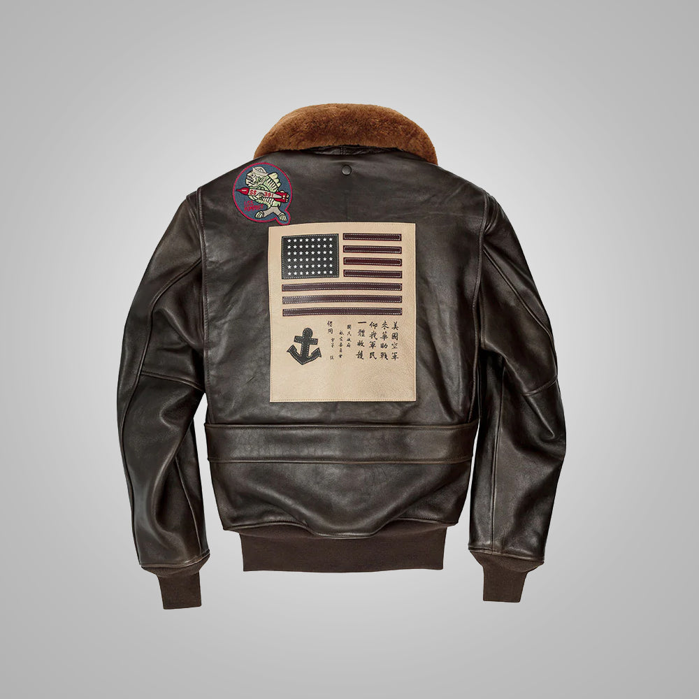 Men’s Top Gun Maverick G-1 Flight Bomber Jacket - Iconic & High-Quality