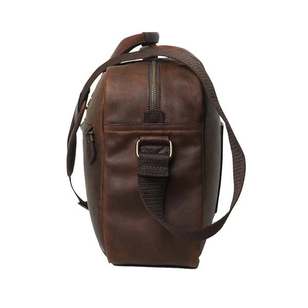 Walker Leather Pilot Bag - Premium Quality Leather Avanzar Leather