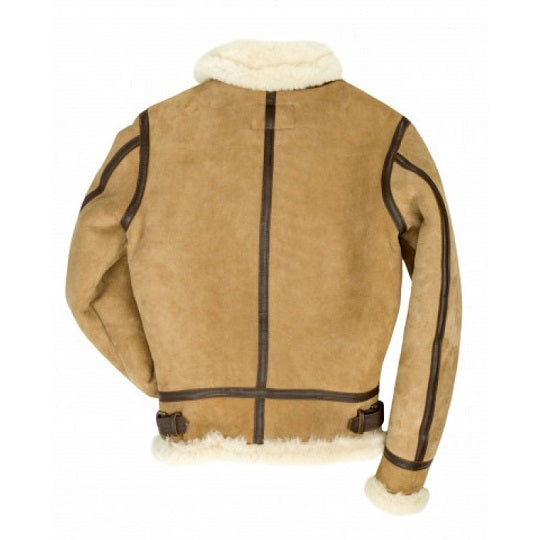 B3 Bomber Suede Leather Jacket