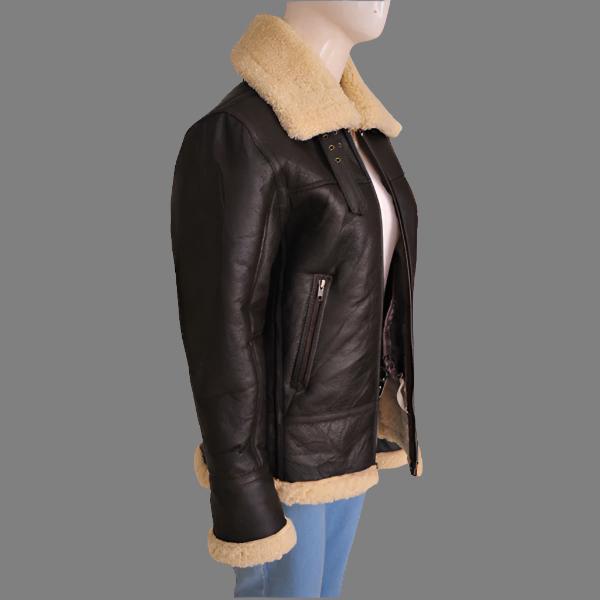 Women’s B3 Bomber Shearling Aviator Jacket