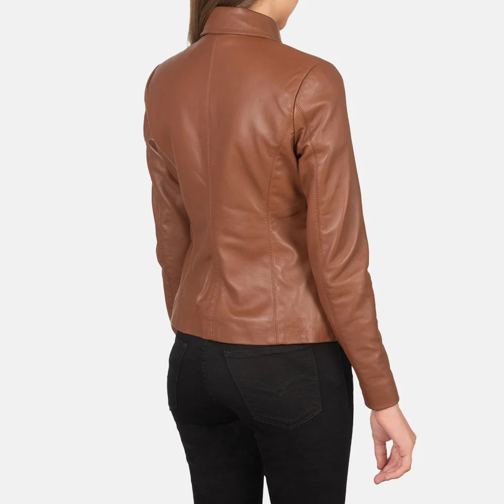 Classic Brown Leather Jacket – Timeless Style by Avanzar Leather