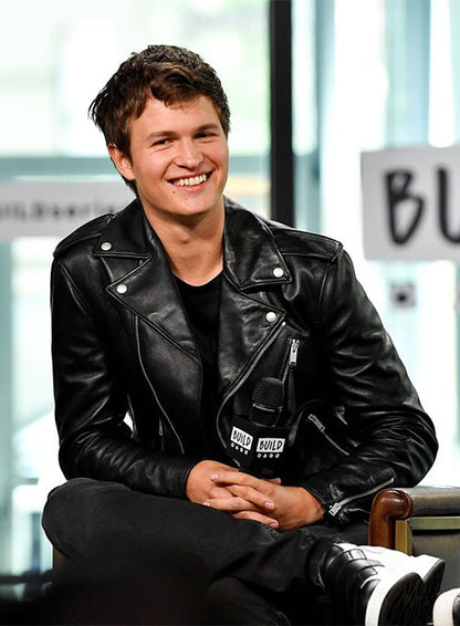 Ansel Elgort Leather Jacket  Avanzar Leather