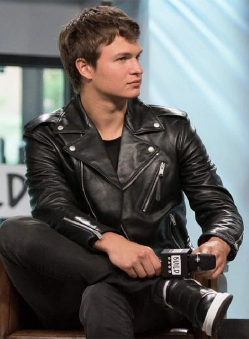 Ansel Elgort Leather Jacket  Avanzar Leather