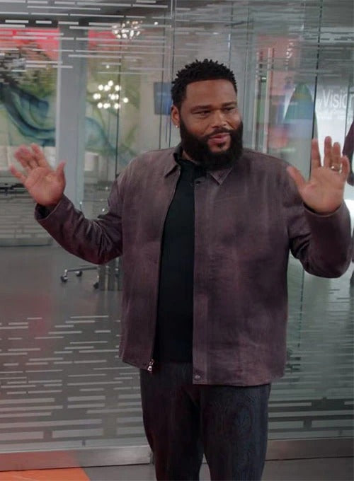 Anthony Anderson Black-is Leather Jacket  Avanzar Leather