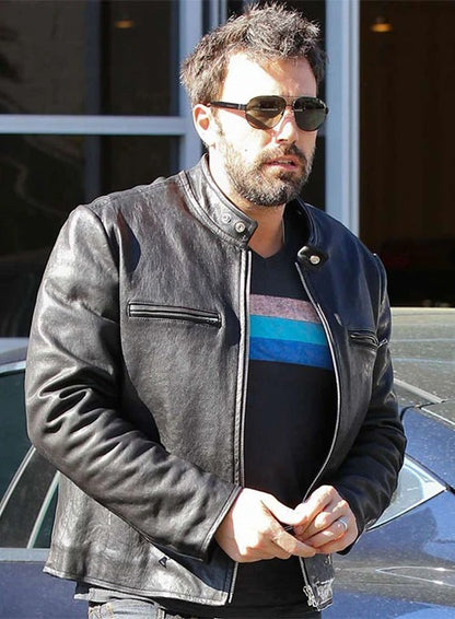 Ben Affleck Leather Jacket  Avanzar Leather