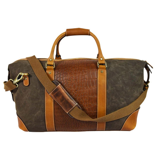 Nomadic Wanderer Leather Duffel Bag – Rugged Elegance for Every Journey