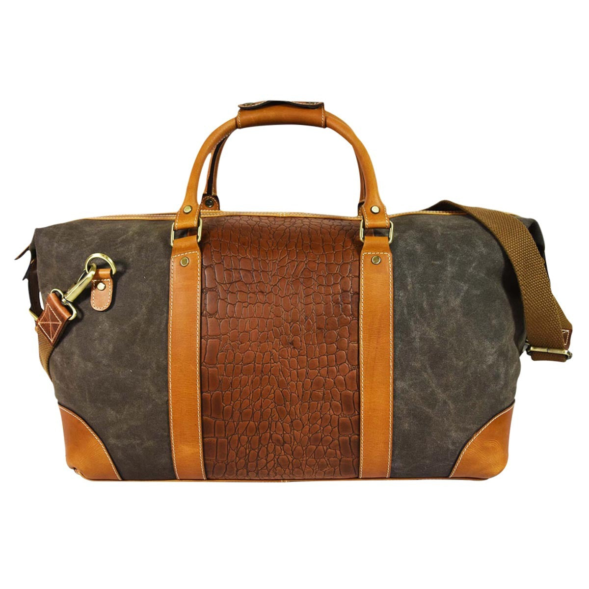 Nomadic Wanderer Leather Duffel Bag – Rugged Elegance for Every Journey