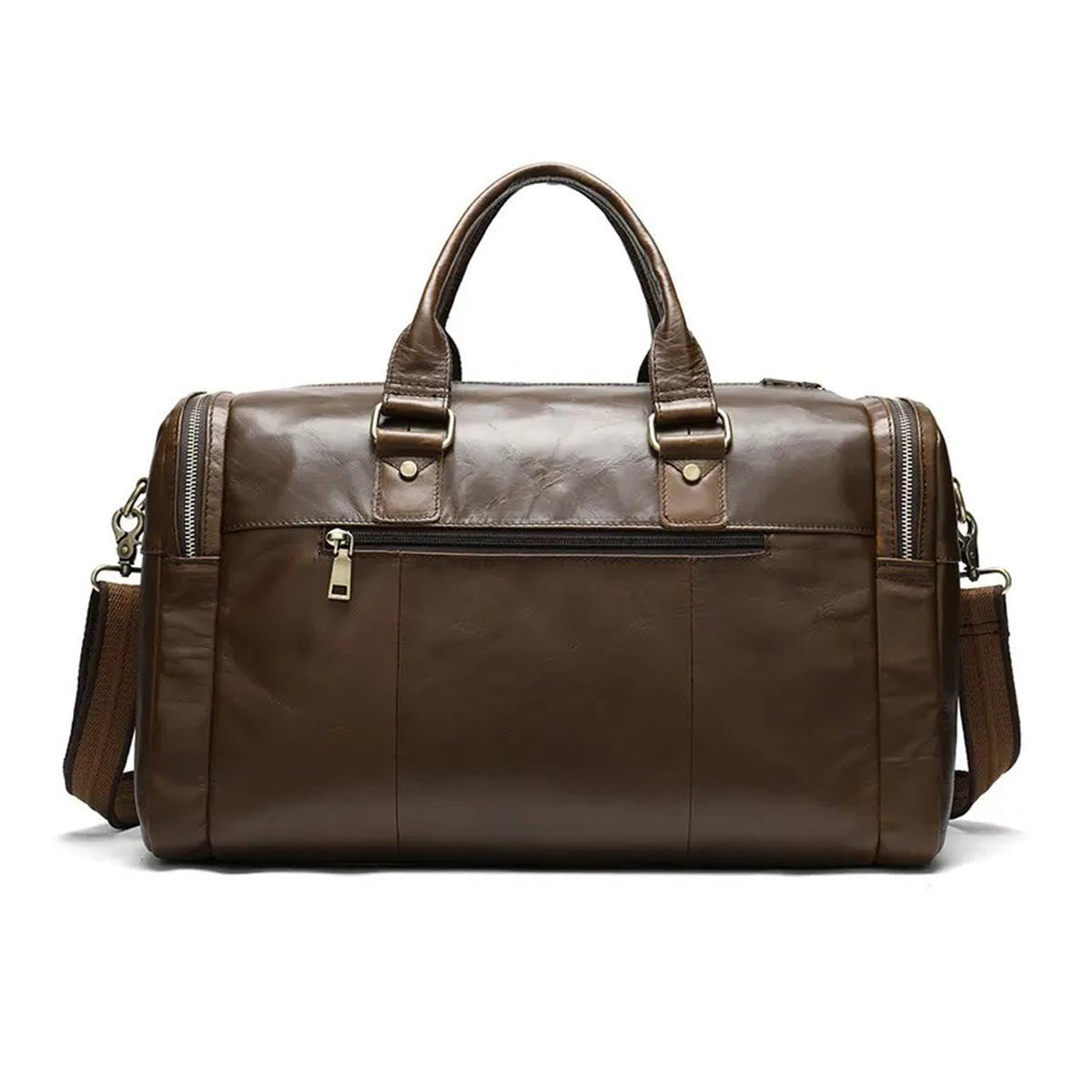 Caper Leather Weekender Bag – Stylish and Functional Travel Companion