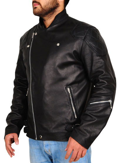 Classic Black Biker Jacket