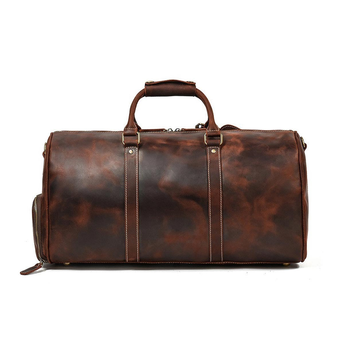 Wanderlust Crazy Horse Duffle Bag – Rugged Elegance for Adventurous Journeys