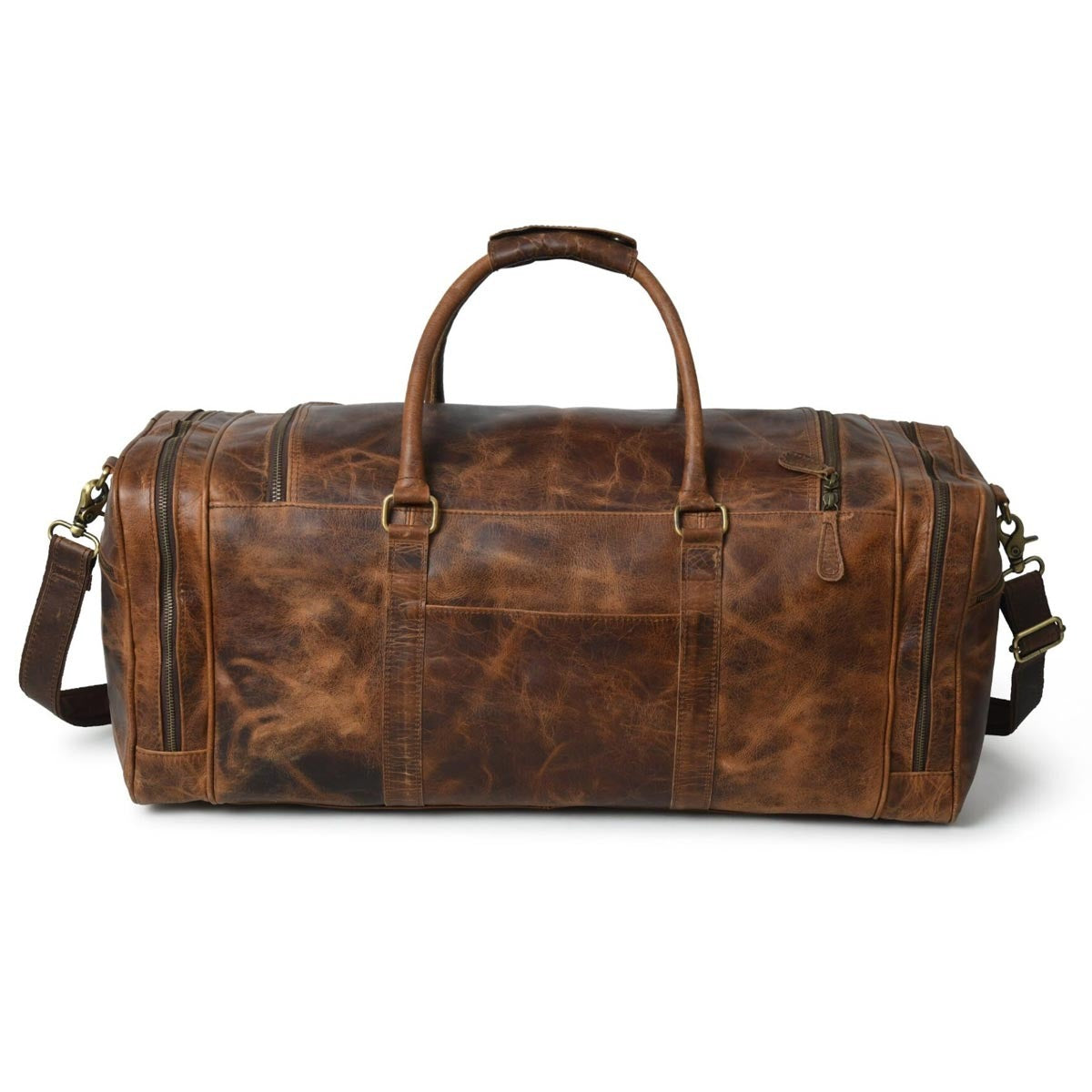 Voyager Diablos Leather Weekender Bag – Bold Style for Adventurous Travelers