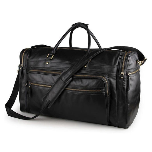 Heritage Craft Leather Overnighter – Timeless Elegance for Short Trips