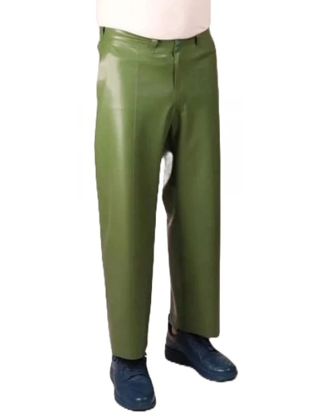 Green Leather Trouser for Men by Avanzar Leather