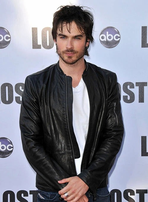 Ian Somerhalder Leather Jacket  Avanzar Leather