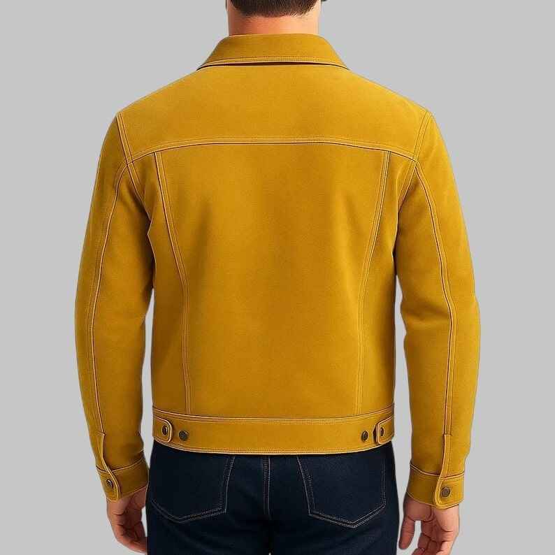 F1 2025 Brad Pitt Suede Leather Jacket