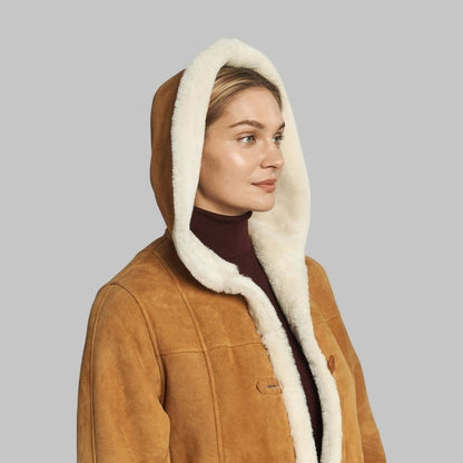 Celeste Shearling Coat for Women