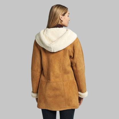 Celeste Shearling Coat for Women