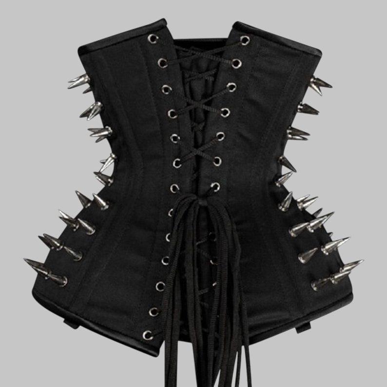 Halloween Underbust Corset Waist Shaper and Steel Boned Trainer