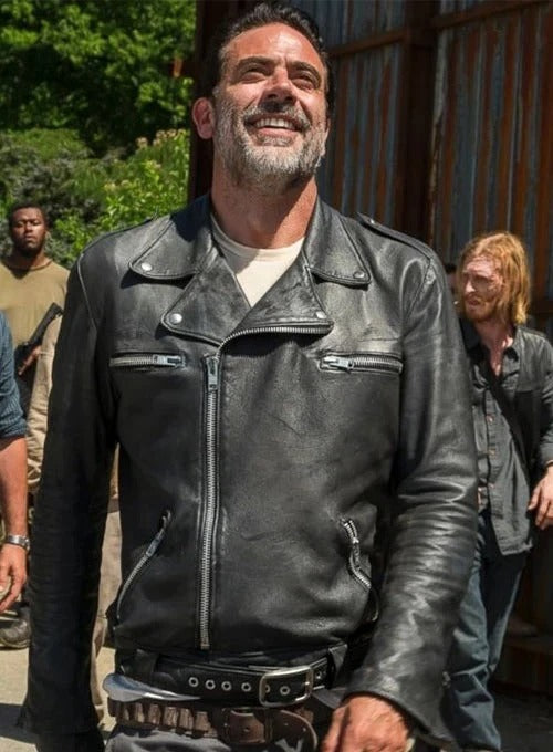 Jeffrey Morgan The Walking Dead Leather Jacket - Avanzar Leather