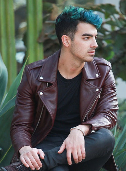 Joe Jonas Leather Jacket  Avanzar Leather