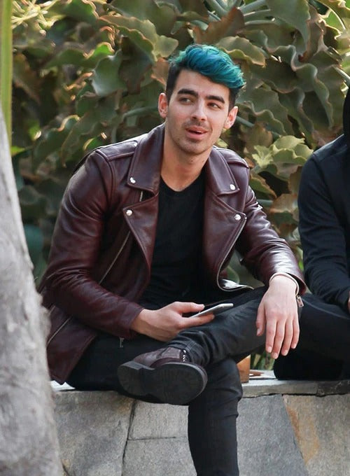 Joe Jonas Leather Jacket  Avanzar Leather