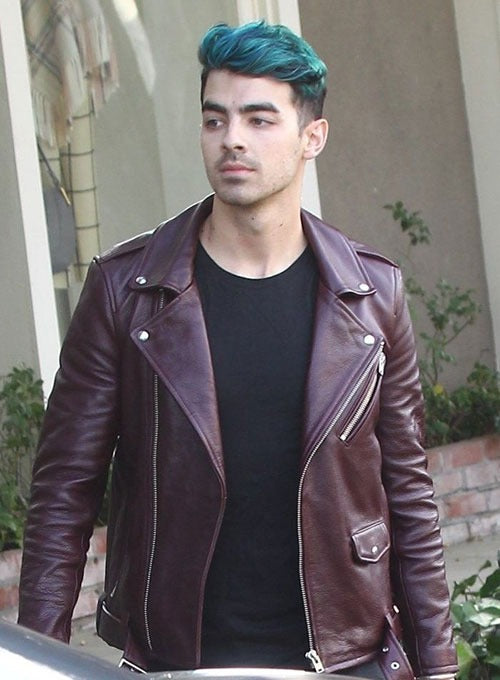 Joe Jonas Leather Jacket  Avanzar Leather