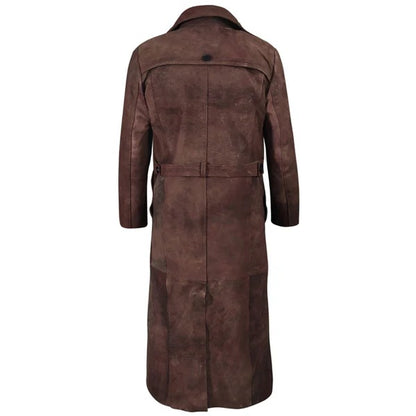 Men’s Leather Duster Coat Avanzar Leather