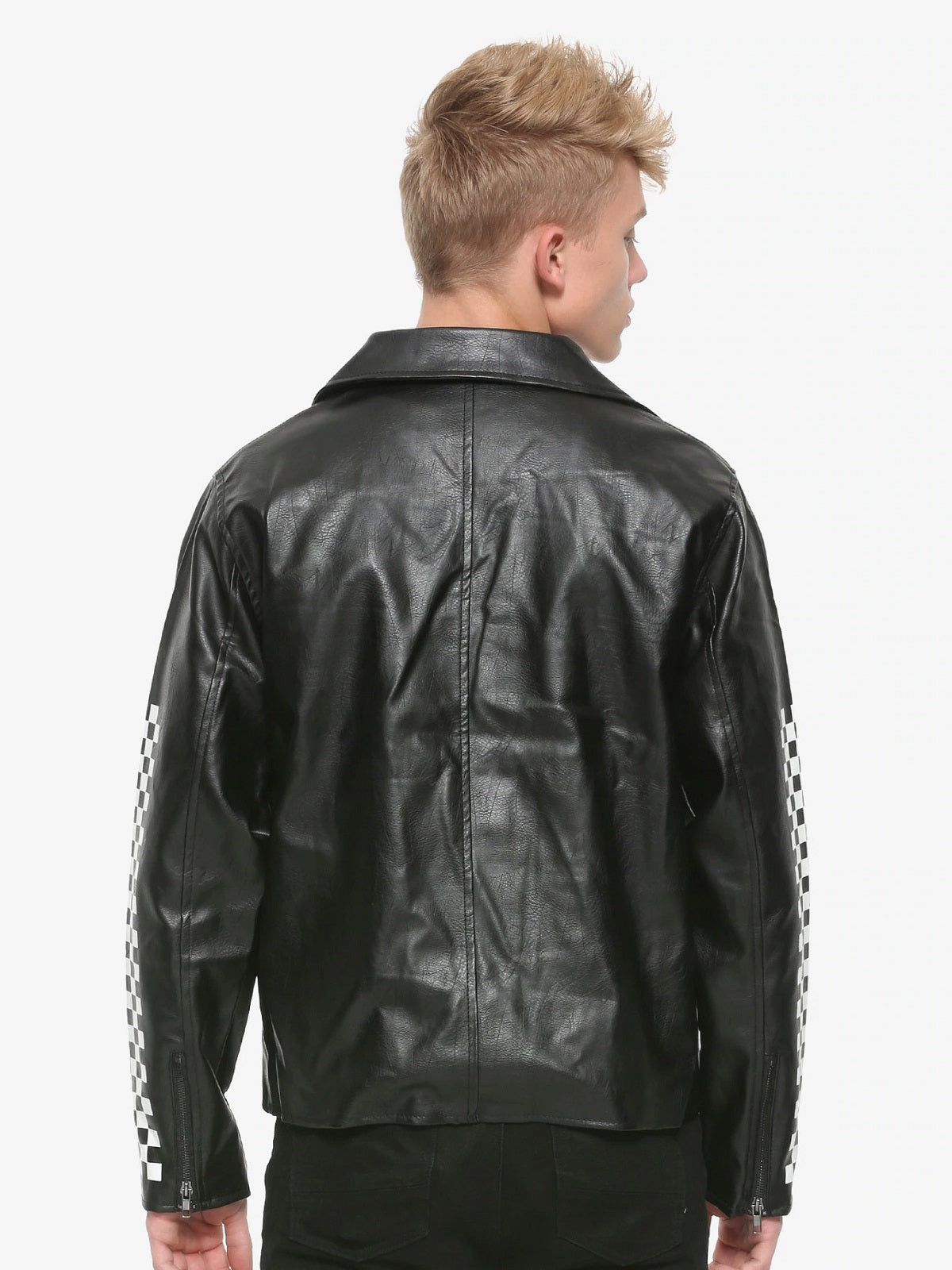 Men’s Black Leather Jacket by Avanzar