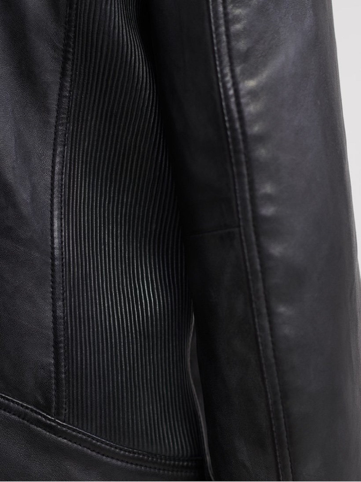 Men’s Black Leather Jacket by Avanzar