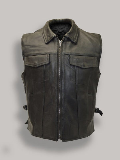 Men's Fight Club Leather Vest