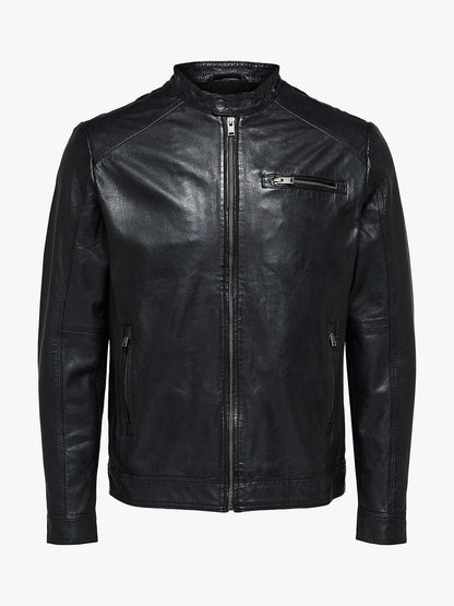 Majestic Black Jacket for Men by Avanzar