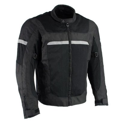 Men’s All-Season Black Leather Café Racer Motorcycle Jacket
