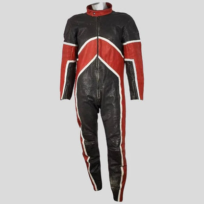 Avanzar Leather One Piece Leather Motorcycle Racing Jumpsuit