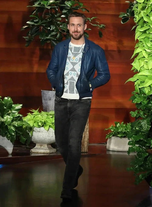 Ryan Gosling Leather Jacket Avanzar Leather