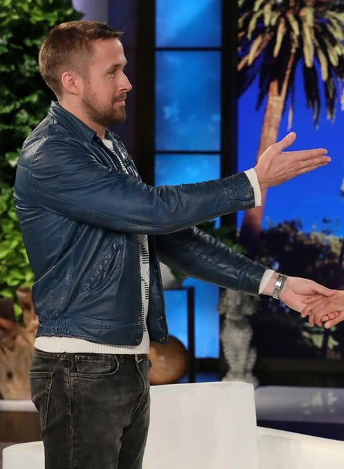 Ryan Gosling Leather Jacket Avanzar Leather