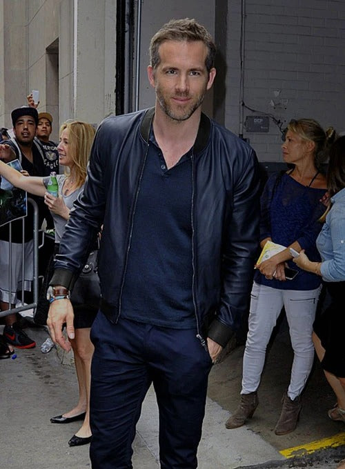 Ryan Reynolds Leather Jacket  Avanzar Leather