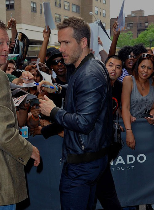 Ryan Reynolds Leather Jacket  Avanzar Leather