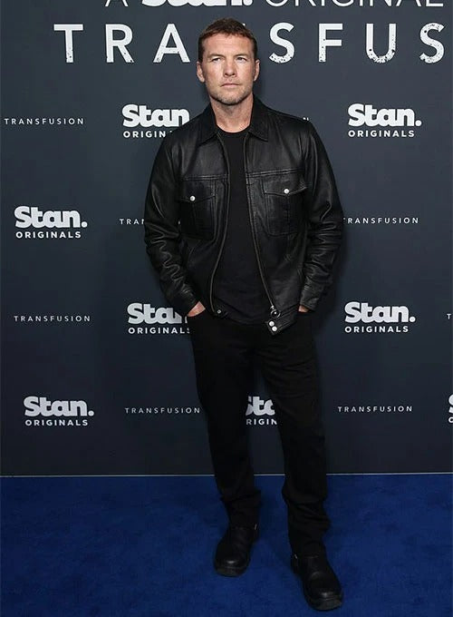 Sam Worthington Leather Jacket  Avanzar Leather