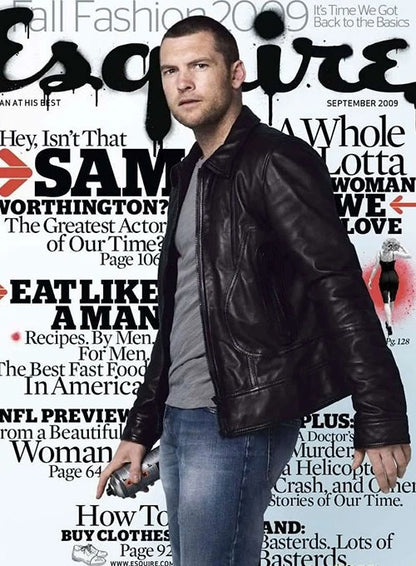 Sam Worthington Leather Jacket  Avanzar Leather