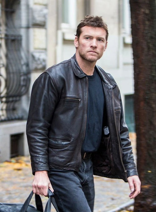 Sam Worthington Kidnapping Mr. Heineken Leather Jacket  Avanzar Leather