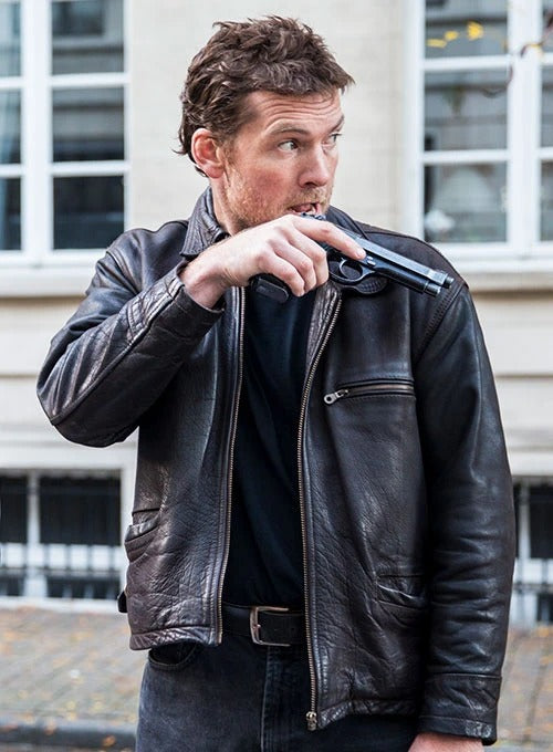 Sam Worthington Kidnapping Mr. Heineken Leather Jacket  Avanzar Leather