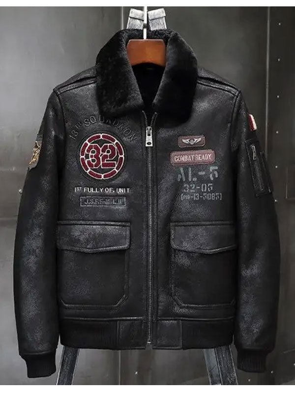 Men's Airforce Flight Coat Embroidered Jacket