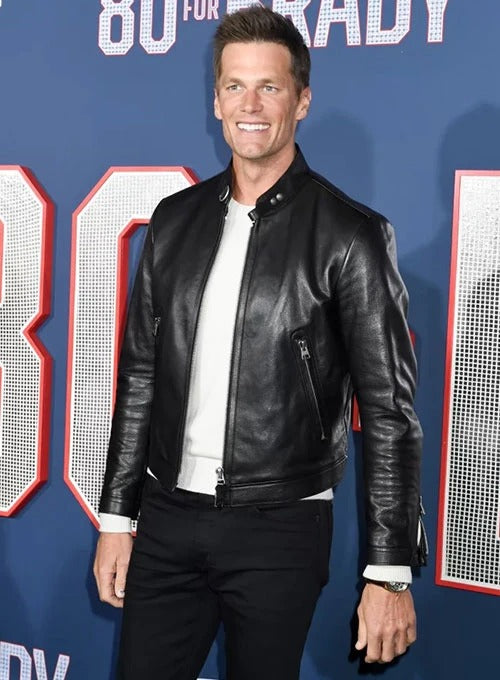 Tom Brady Leather Jacket  Avanzar Leather