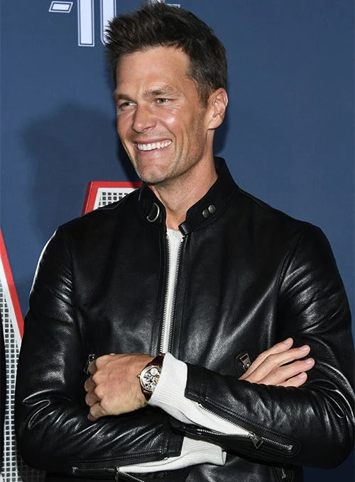 Tom Brady Leather Jacket  Avanzar Leather